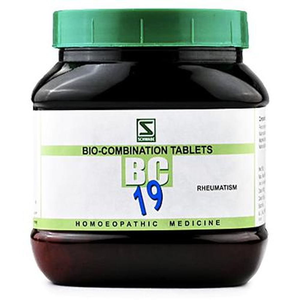 Dr Willmar Schwabe India Bio-Combination 19 (BC 19) Tablet Dr Willmar Schwabe India Bio-Combination 19 (BC 19) Tablet