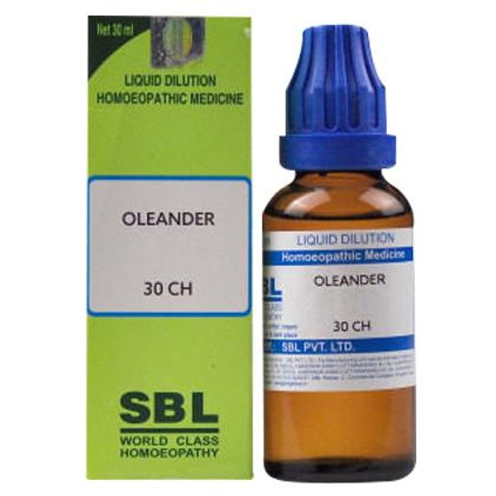 SBL Oleander Dilution 30 CH