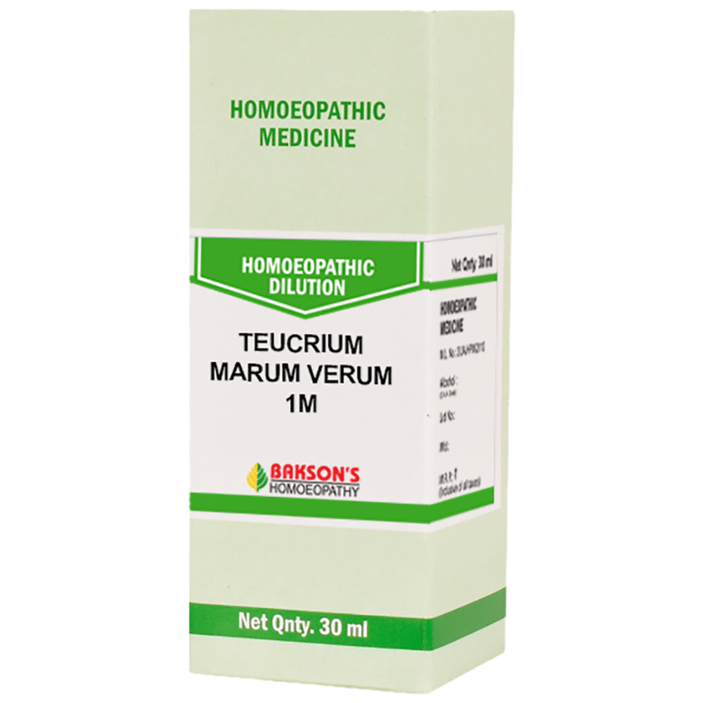 Bakson's Homeopathy Teucrium Marum Verum Dilution 1M Bakson's Homeopathy Teucrium Marum Verum Dilution 1M