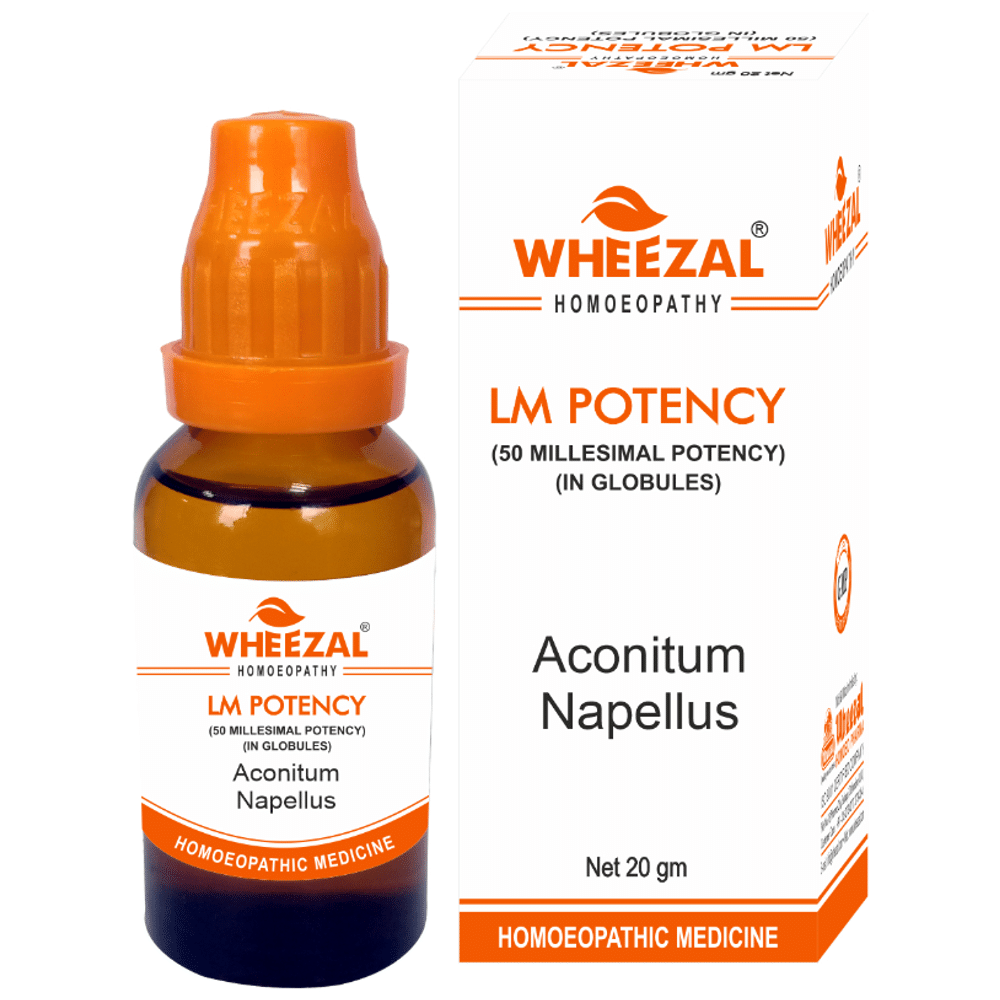 Wheezal Aconitum Napellus 0/2 LM Wheezal Aconitum Napellus 0/2 LM