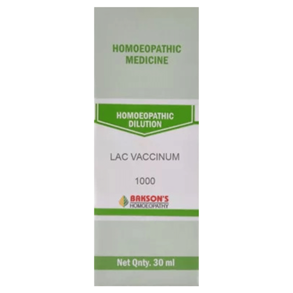 Bakson's Homeopathy Lac Vaccinum Dilution 1000 CH Bakson's Homeopathy Lac Vaccinum Dilution 1000 CH