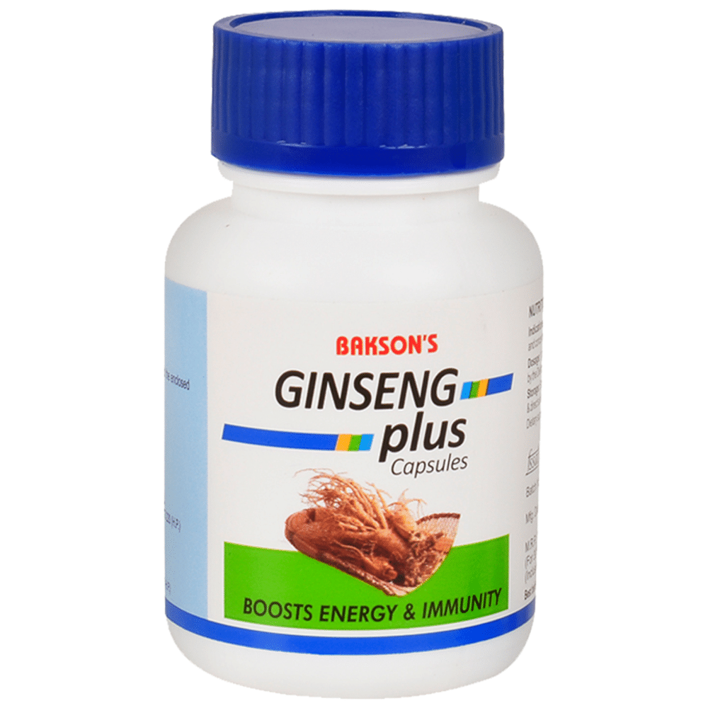 Bakson's Ginseng Plus Capsule Bakson's Ginseng Plus Capsule