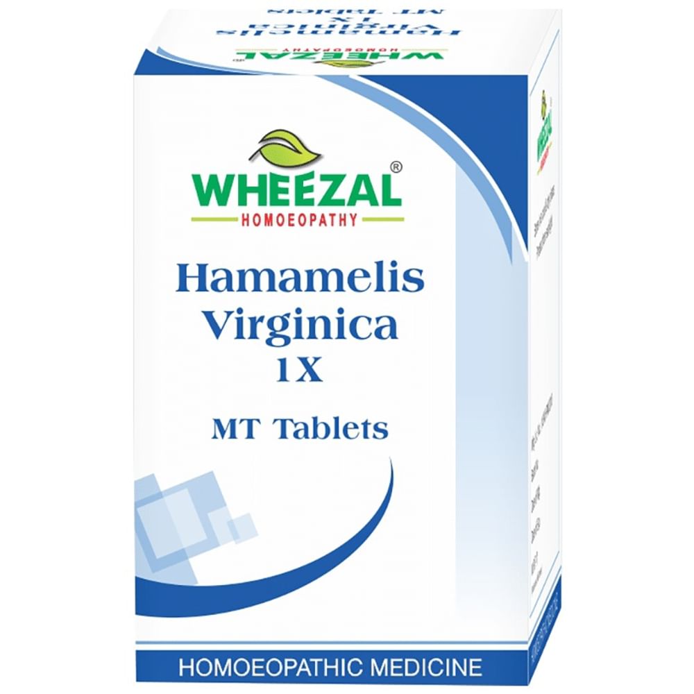Wheezal Hamamelis Virginica 1X MT Tablet Wheezal Hamamelis Virginica 1X MT Tablet