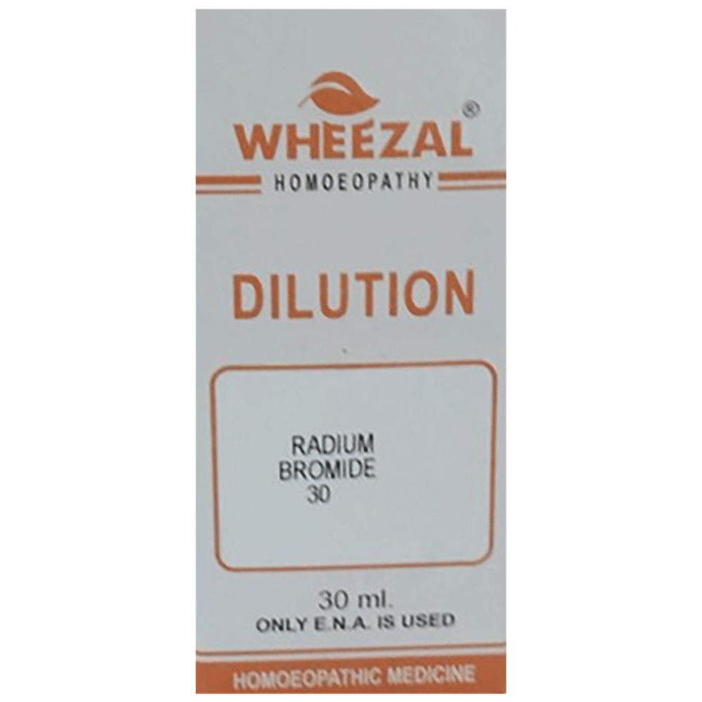 Wheezal Radium Brom. Dilution 30 Wheezal Radium Brom. Dilution 30
