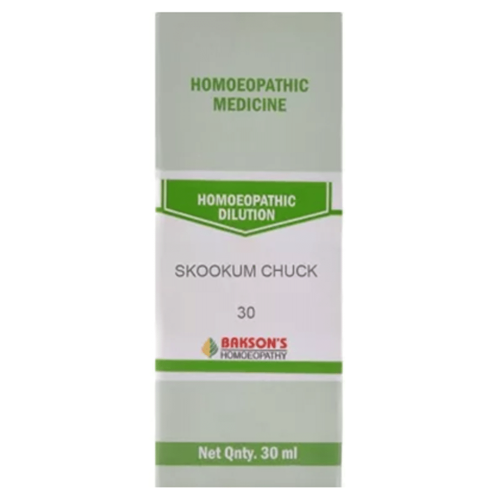 Bakson's Homeopathy Skookum Chuck Dilution 30 Bakson's Homeopathy Skookum Chuck Dilution 30
