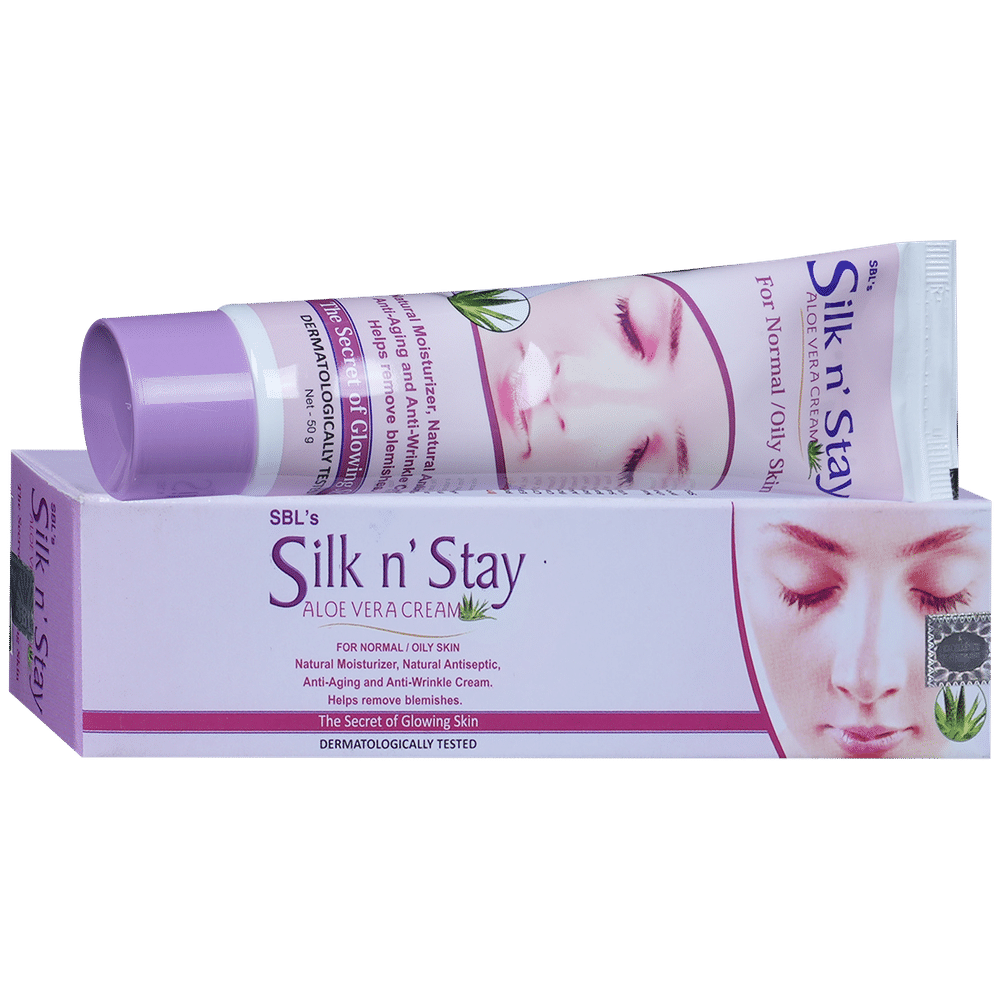 SBL Silk N Stay Aloe Vera Cream for Normal / Oily Skin SBL Silk N Stay Aloe Vera Cream for Normal / Oily Skin