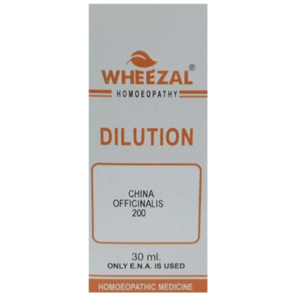 Wheezal Cinchona Officinalis Dilution 200 Wheezal Cinchona Officinalis Dilution 200