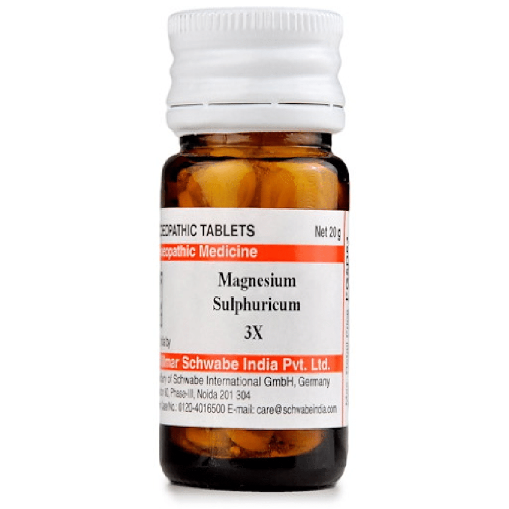 Dr Willmar Schwabe India Magnesium Sulphuricum Trituration Tablet 3X