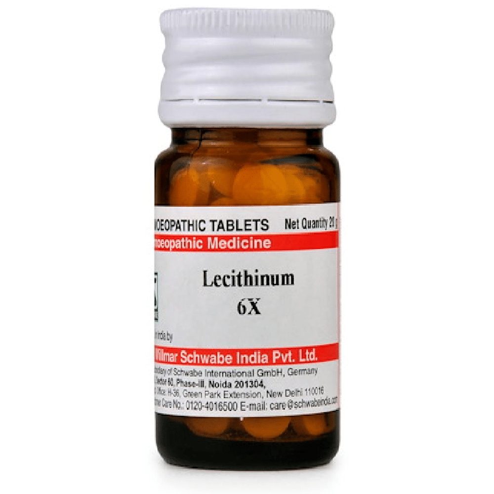 Dr Willmar Schwabe India Lecithin Trituration Tablet 6X