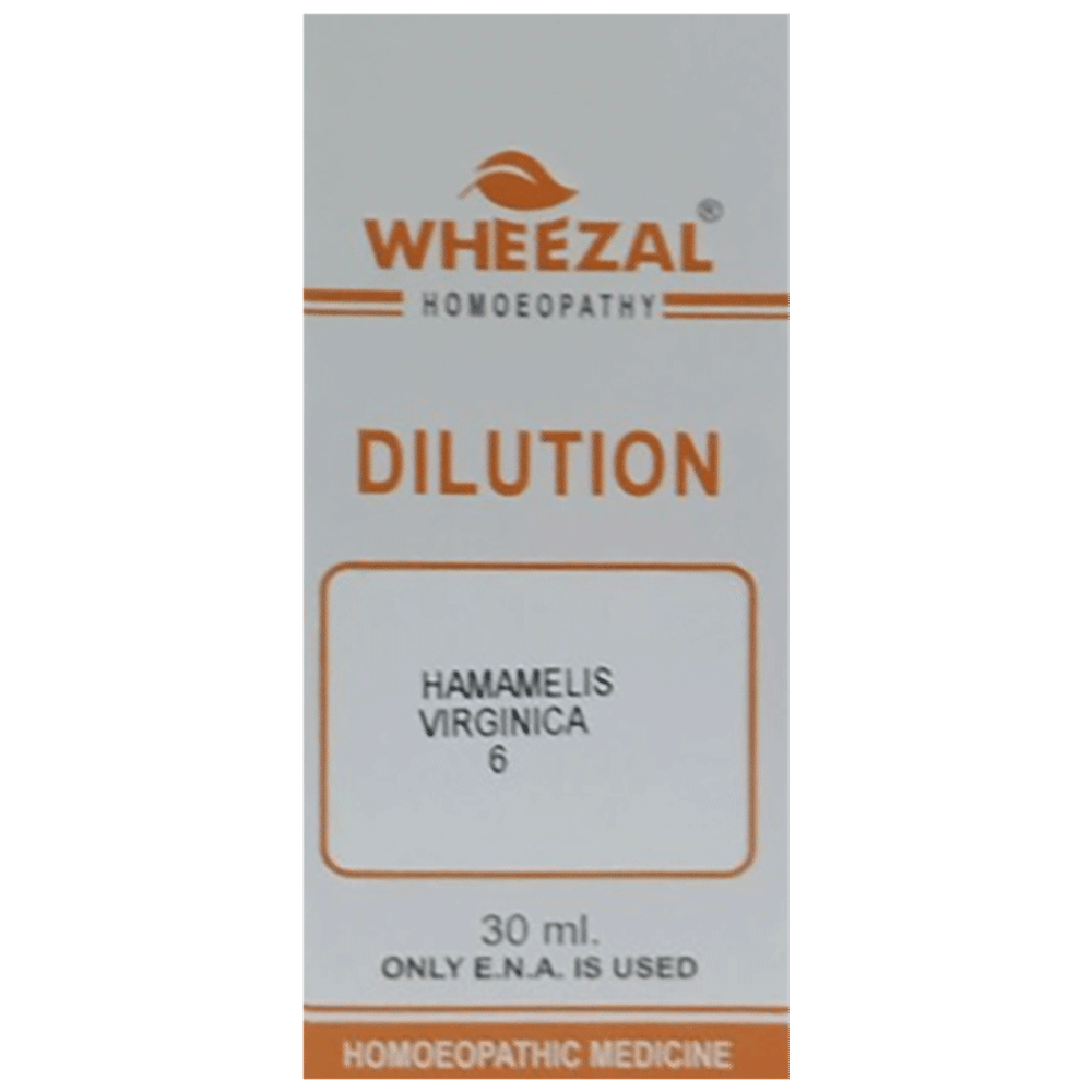 Wheezal Hamamelis Virginica Dilution 6 Wheezal Hamamelis Virginica Dilution 6