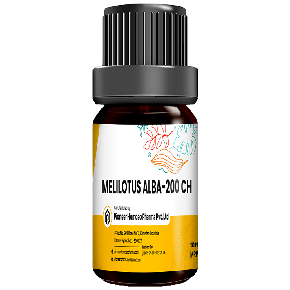 Pioneer Pharma Melilotus Alba Globules Pellets Multidose Pills 200 CH Pioneer Pharma Melilotus Alba Globules Pellets Multidose Pills 200 CH