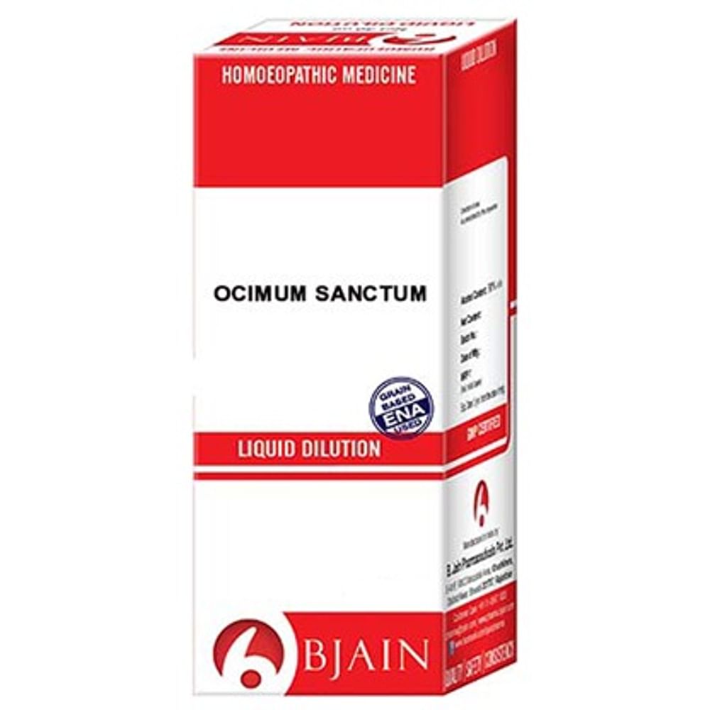 Bjain Ocimum Sanctum Dilution 12 CH Bjain Ocimum Sanctum Dilution 12 CH