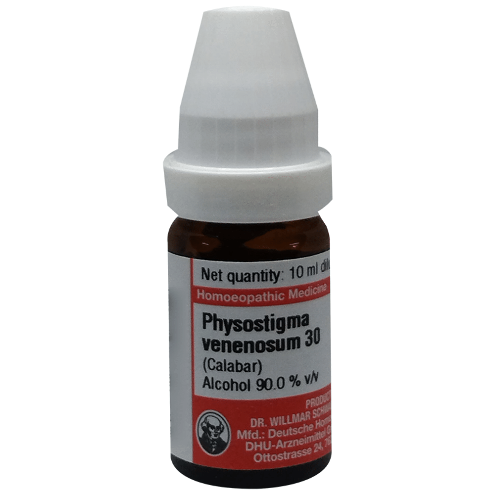 Dr Willmar Schwabe Germany Physostigma Venenosum Dilution 30 Dr Willmar Schwabe Germany Physostigma Venenosum Dilution 30