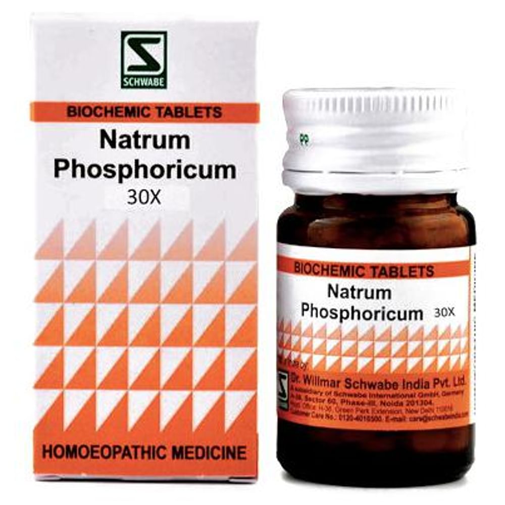 Dr Willmar Schwabe India Natrum Phosphoricum Biochemic Tablet 30X Dr Willmar Schwabe India Natrum Phosphoricum Biochemic Tablet 30X