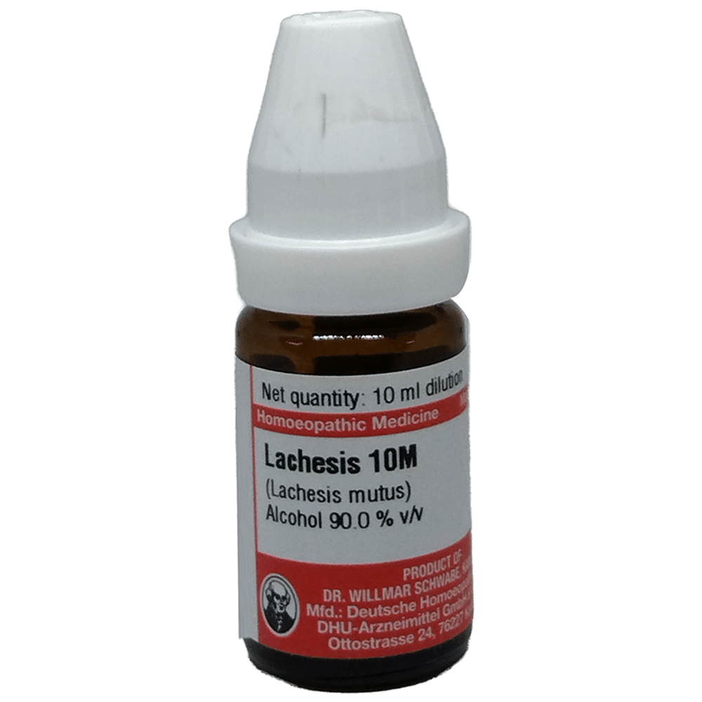 Dr Willmar Schwabe Germany Lachesis Mutus Dilution 10M