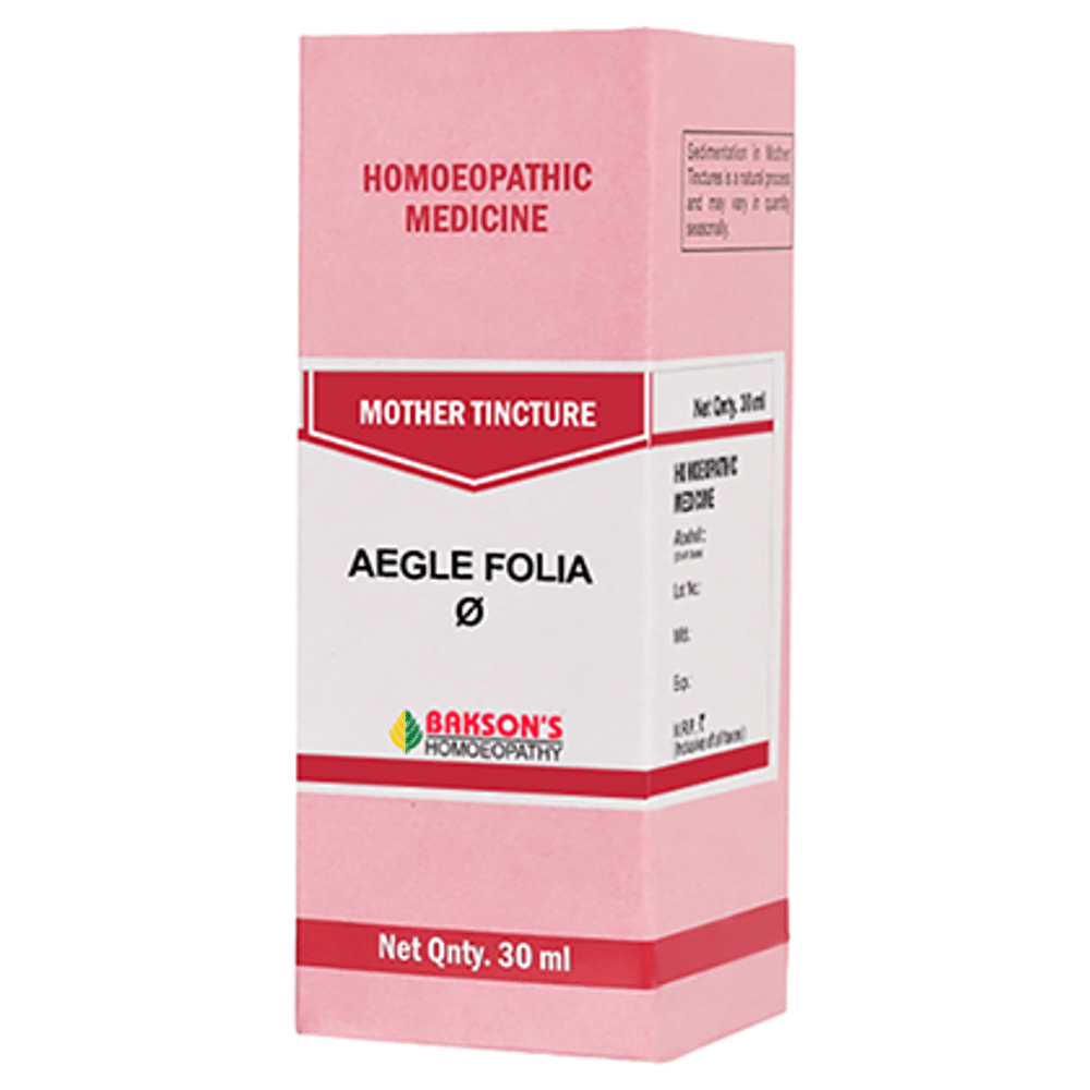 Bakson's Homeopathy Aegle Folia Mother Tincture Q Bakson's Homeopathy Aegle Folia Mother Tincture Q