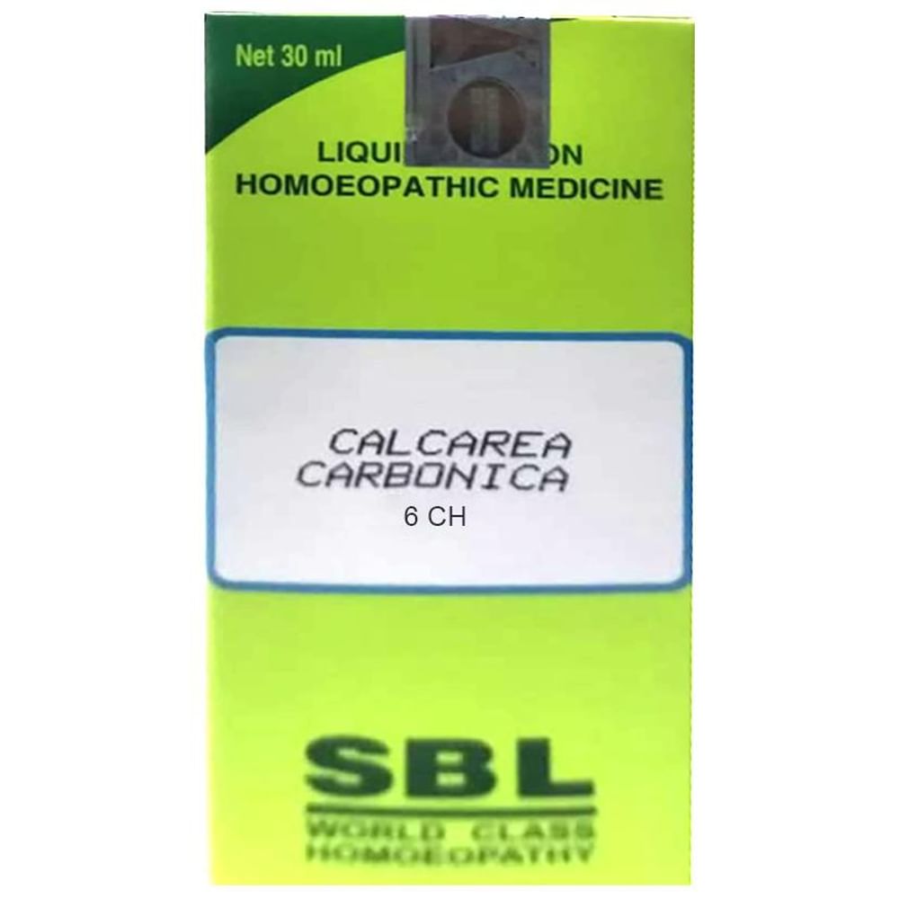 SBL Calcarea Carbonica Dilution 6 CH SBL Calcarea Carbonica Dilution 6 CH