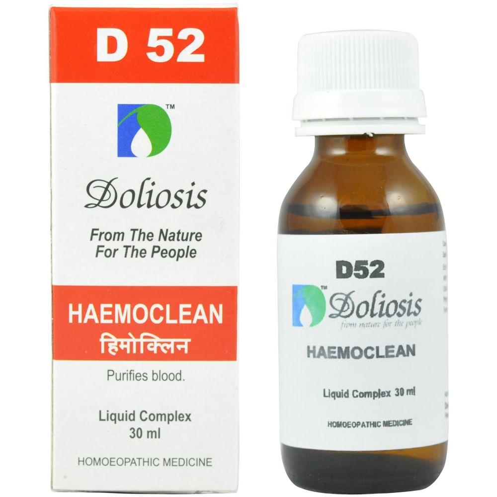Doliosis D52 Haemoclean Drop Doliosis D52 Haemoclean Drop