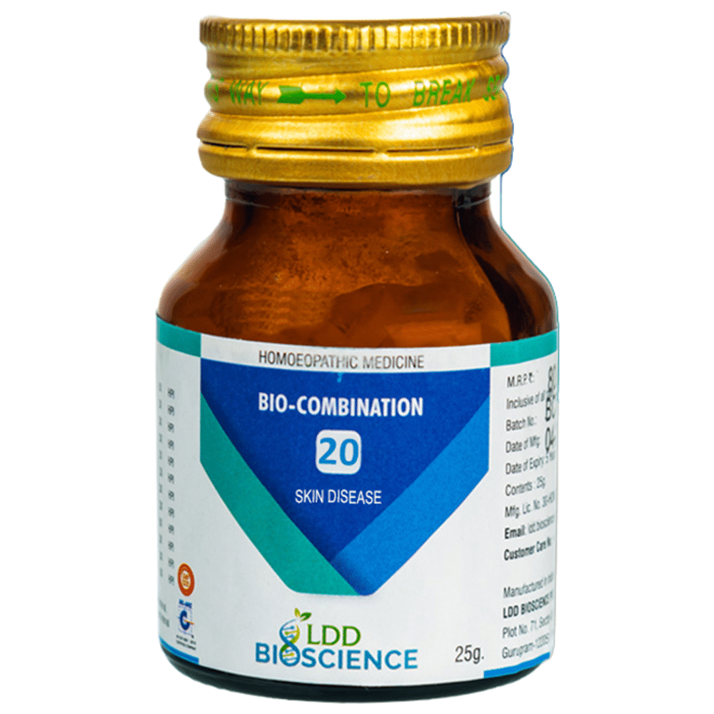 LDD Bioscience Bio-Combination 20 Skin Disease Tablet LDD Bioscience Bio-Combination 20 Skin Disease Tablet
