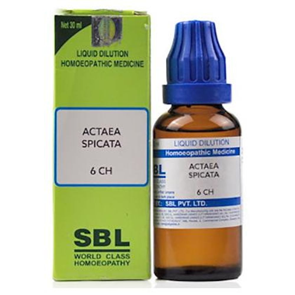 SBL Actaea Spicata Dilution 6 CH