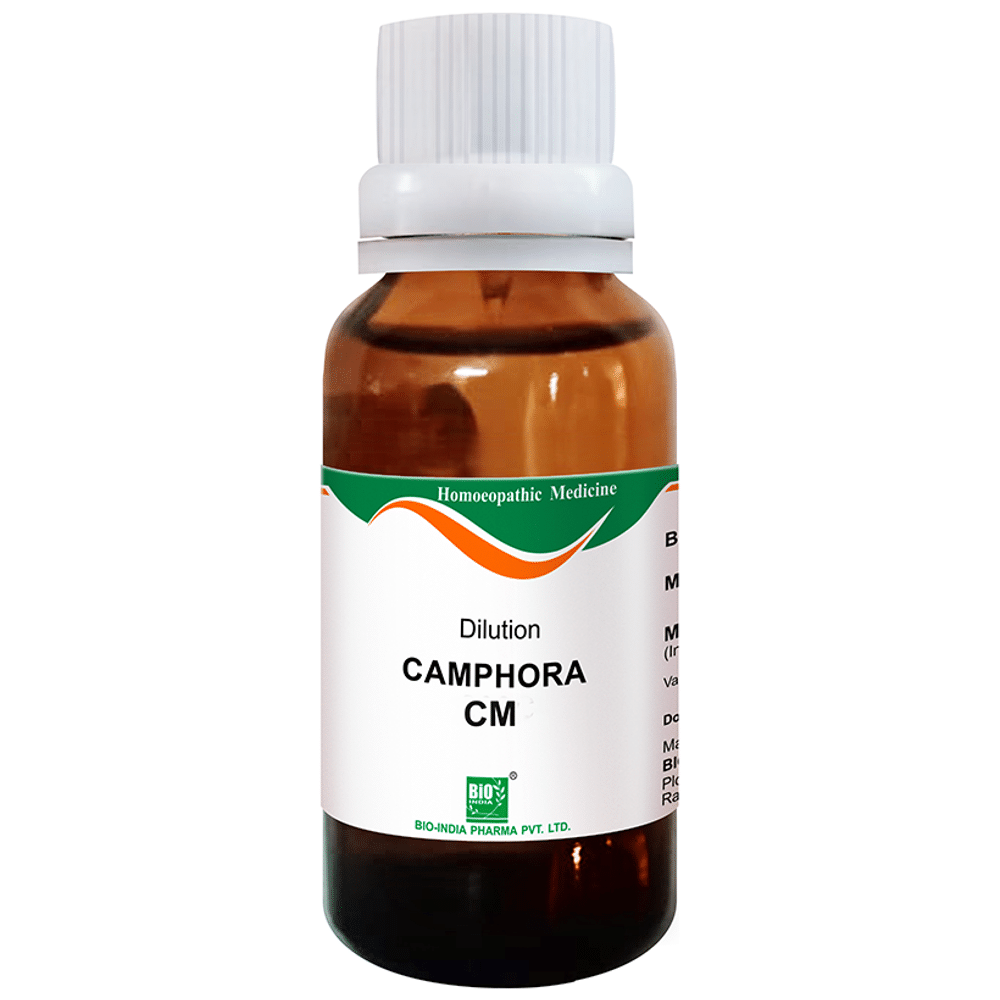 Bio India Camphora Dilution CM CH Bio India Camphora Dilution CM CH