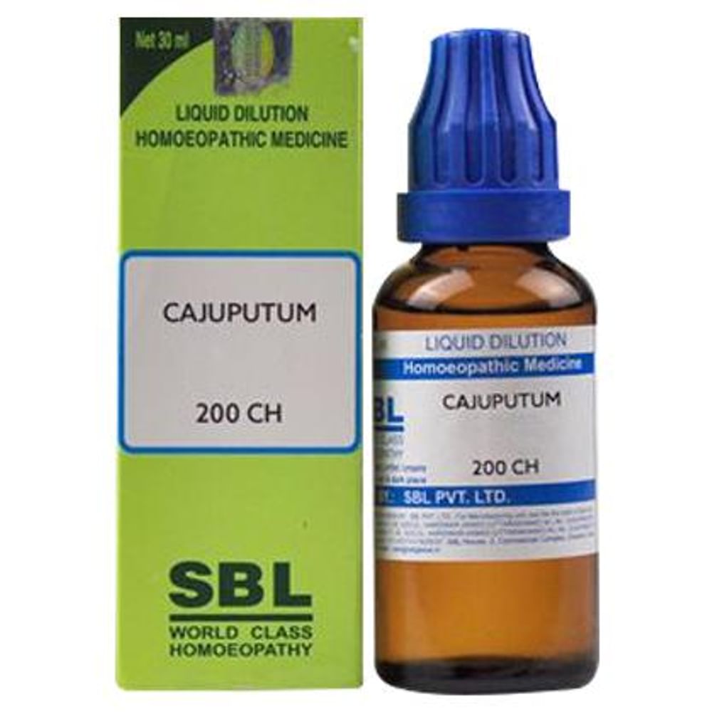 SBL Cajuputum Dilution 200 CH SBL Cajuputum Dilution 200 CH