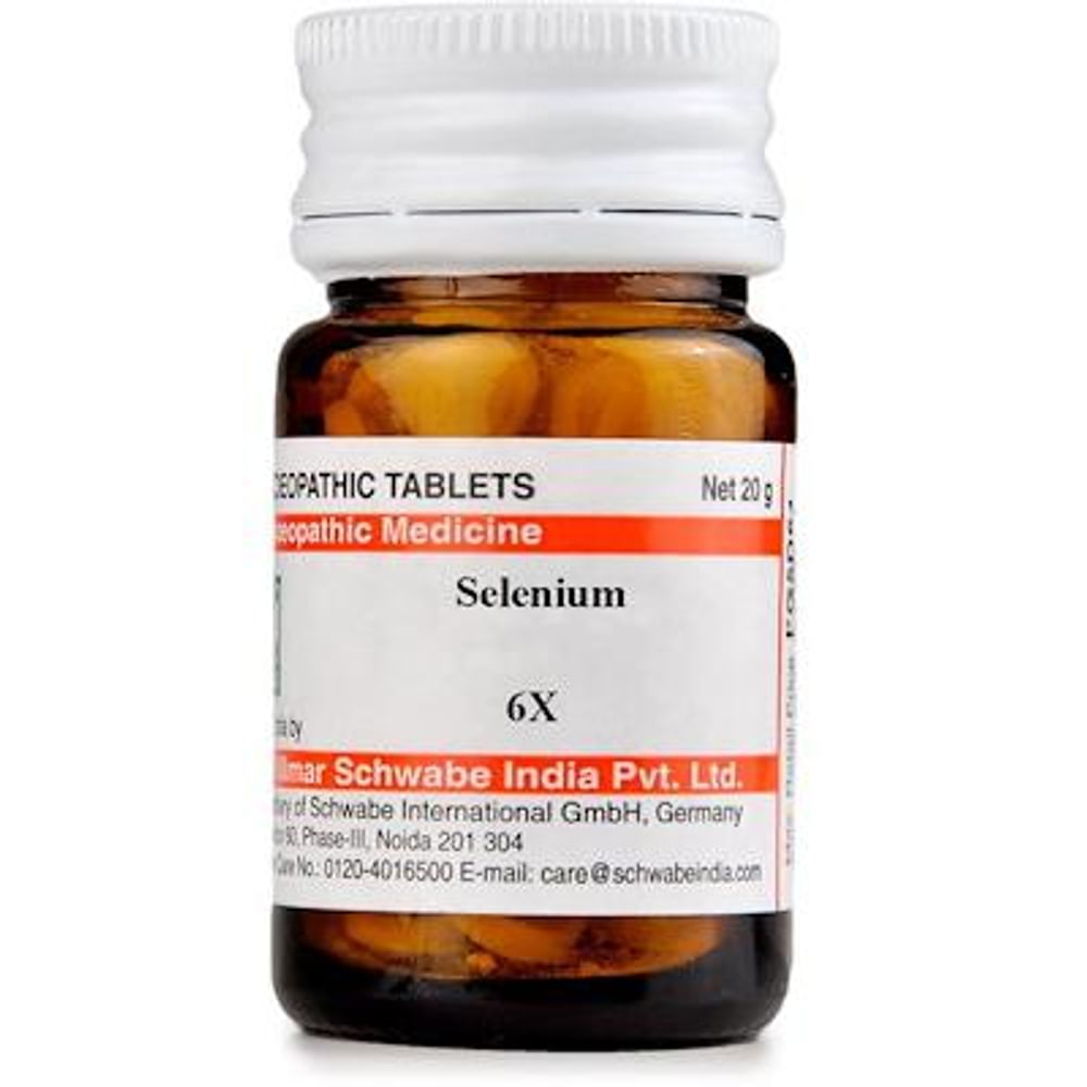 Dr Willmar Schwabe India Selenium Trituration Tablet 6X Dr Willmar Schwabe India Selenium Trituration Tablet 6X