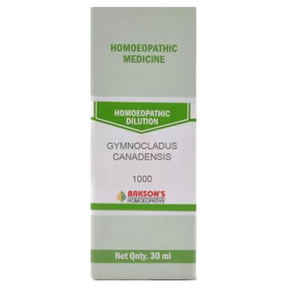 Bakson's Homeopathy Gymnocladus Canadensis Dilution 30