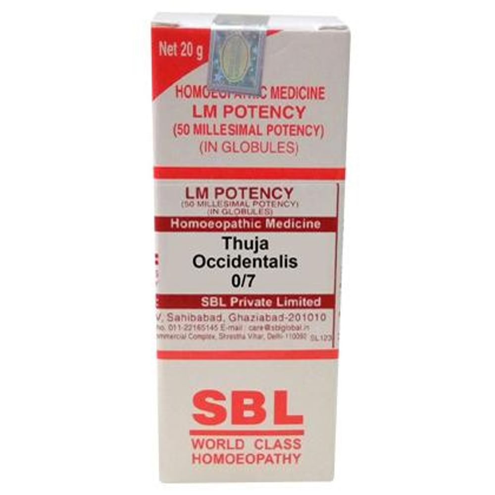 SBL Thuja Occidentalis 0/7 LM SBL Thuja Occidentalis 0/7 LM