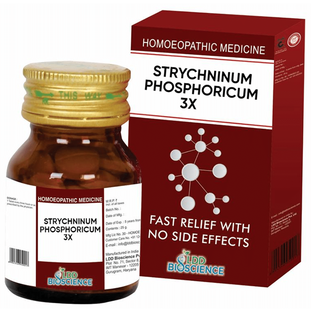LDD Bioscience Strychninum Phosphoricum 3X LDD Bioscience Strychninum Phosphoricum 3X