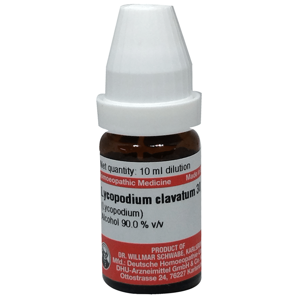 Dr Willmar Schwabe Germany Lycopodium Clavatum Dilution 30 CH Dr Willmar Schwabe Germany Lycopodium Clavatum Dilution 30 CH