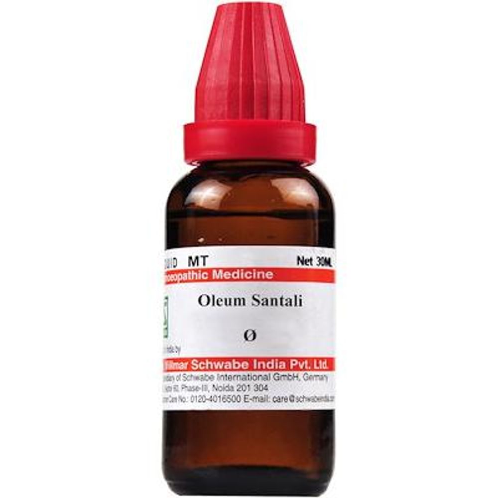 Dr Willmar Schwabe India Oleum Santali Mother Tincture Q