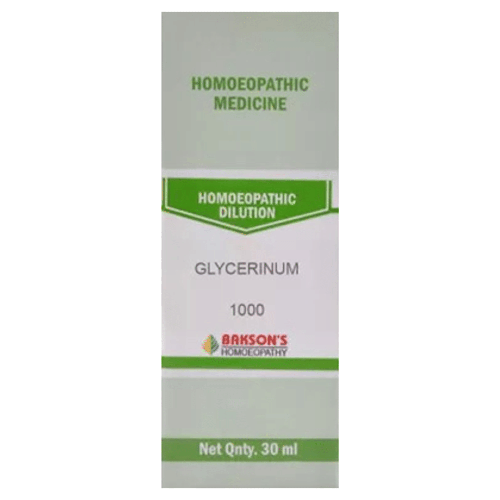 Bakson's Homeopathy Glycerinum Dilution 1000 CH Bakson's Homeopathy Glycerinum Dilution 1000 CH