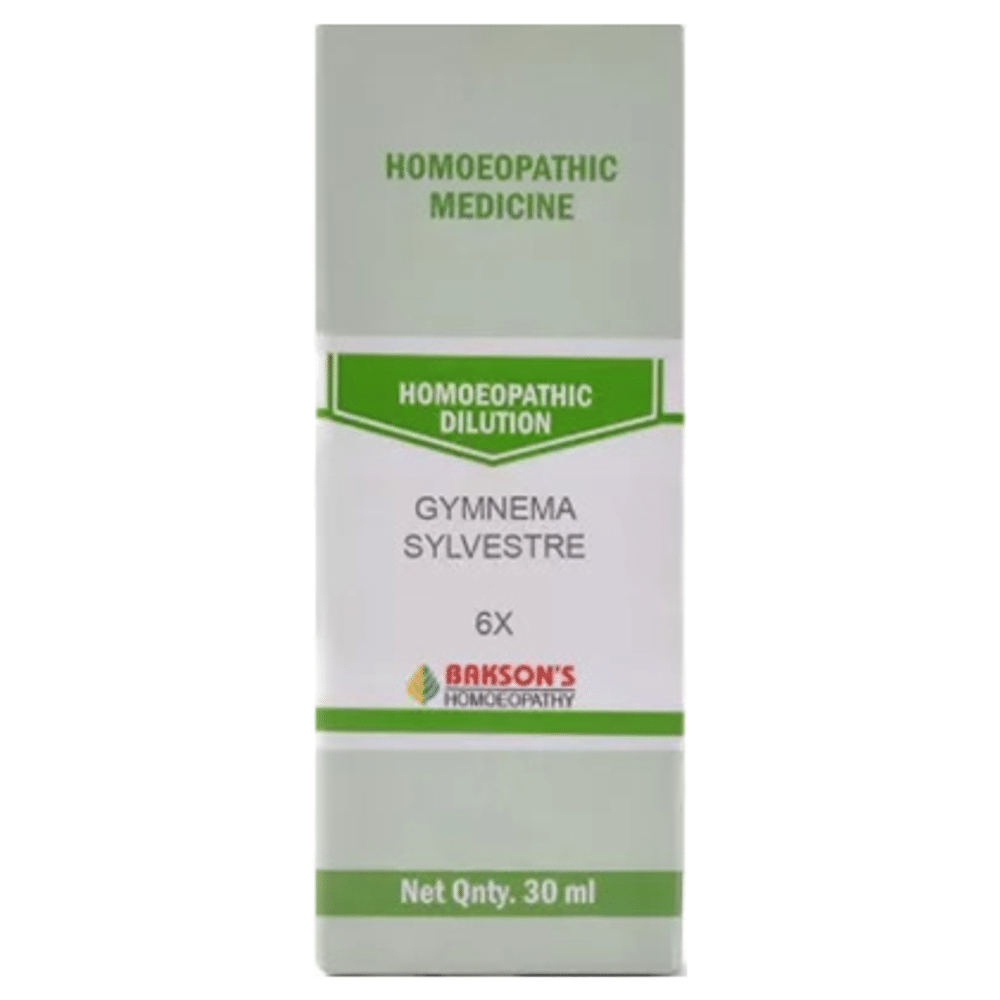Bakson's Homeopathy Gymnema Sylvestre Dilution 6X Bakson's Homeopathy Gymnema Sylvestre Dilution 6X