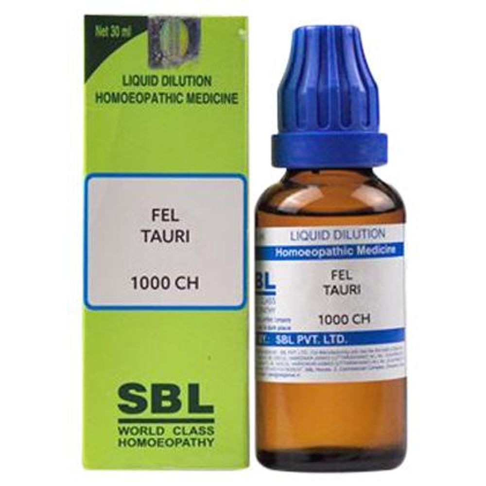 SBL Fel Tauri Dilution 1000 CH SBL Fel Tauri Dilution 1000 CH