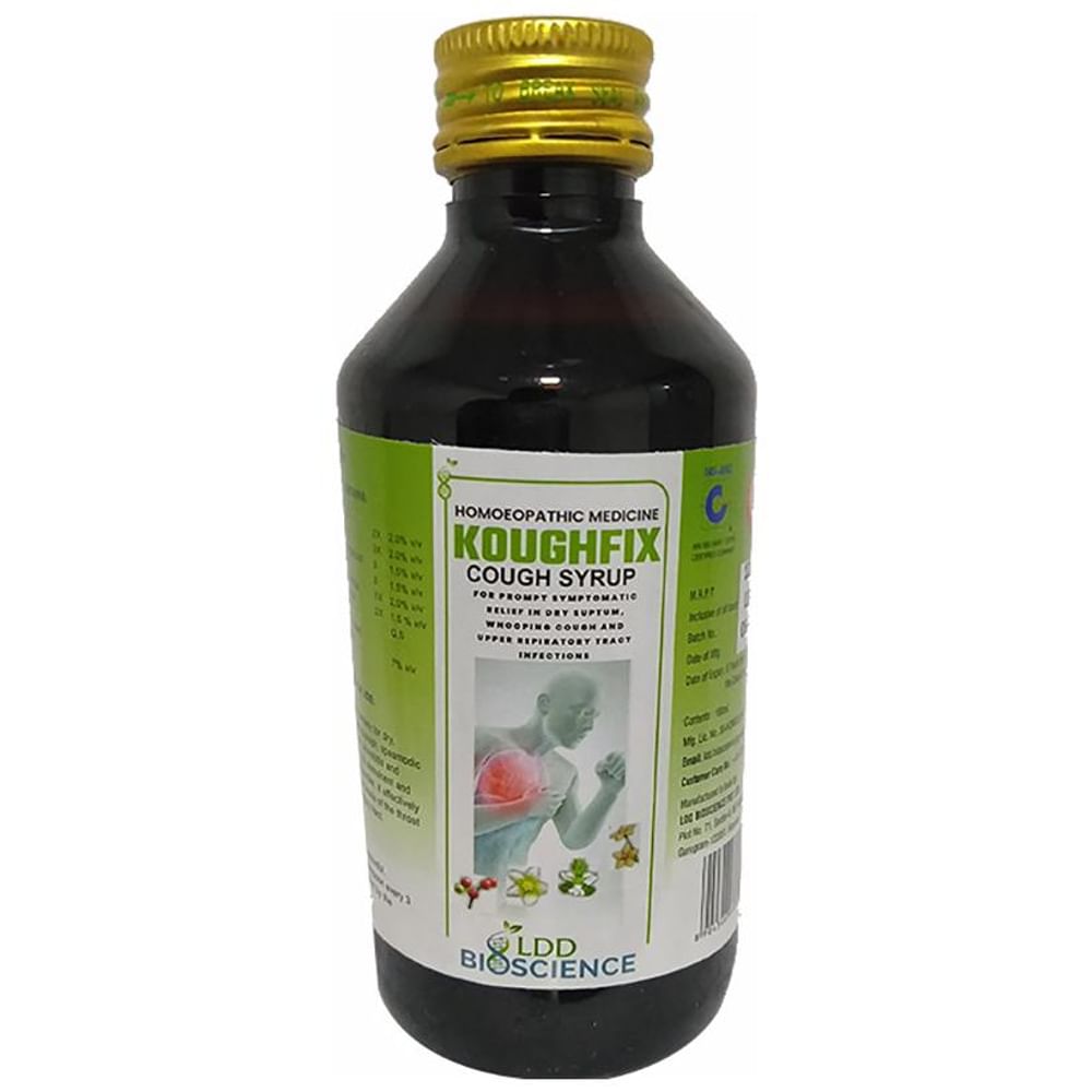 LDD Bioscience Koughfix Cough Syrup LDD Bioscience Koughfix Cough Syrup