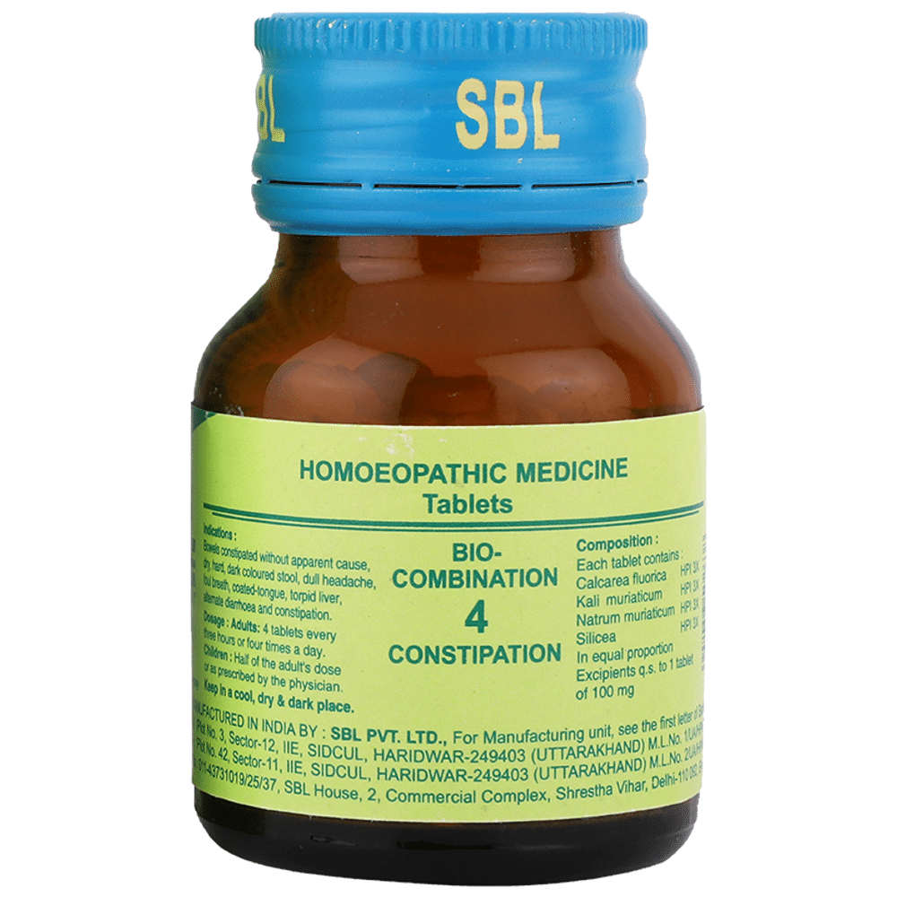 SBL Bio-Combination 4 Tablet SBL Bio-Combination 4 Tablet