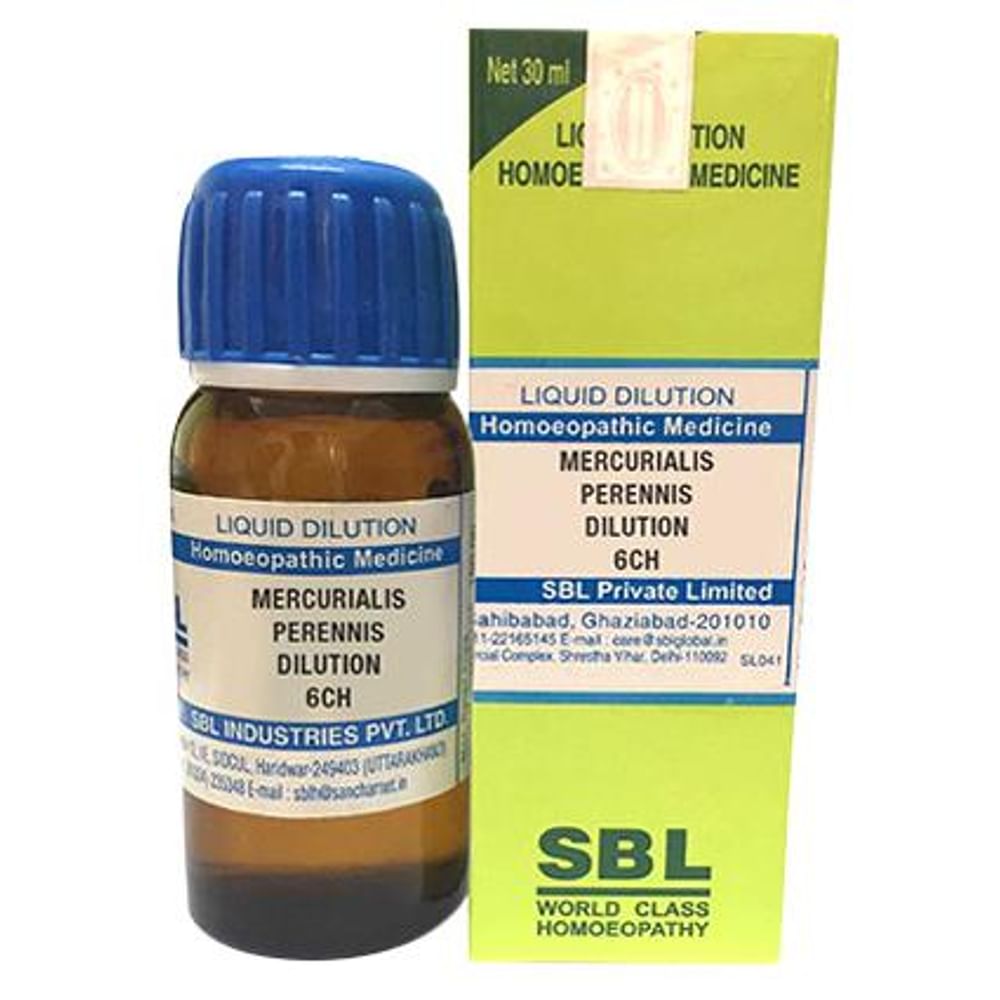 SBL Mercurialis Perennis Dilution 6 CH SBL Mercurialis Perennis Dilution 6 CH