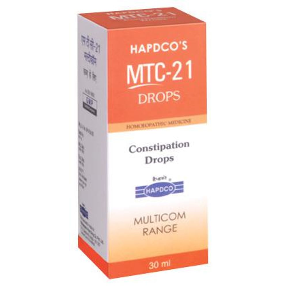 Hapdco MTC-21 Constipation Drop Hapdco MTC-21 Constipation Drop