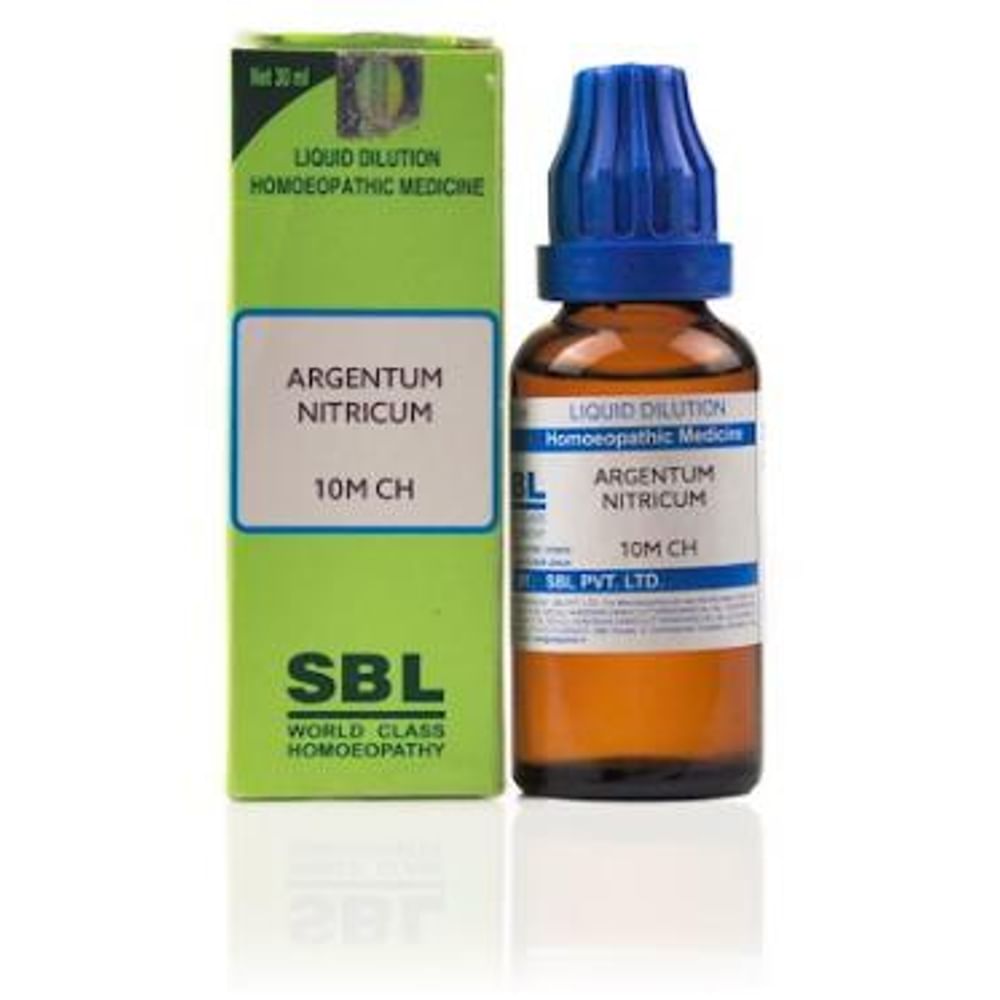 SBL Argentum Nitricum Dilution 10M CH SBL Argentum Nitricum Dilution 10M CH