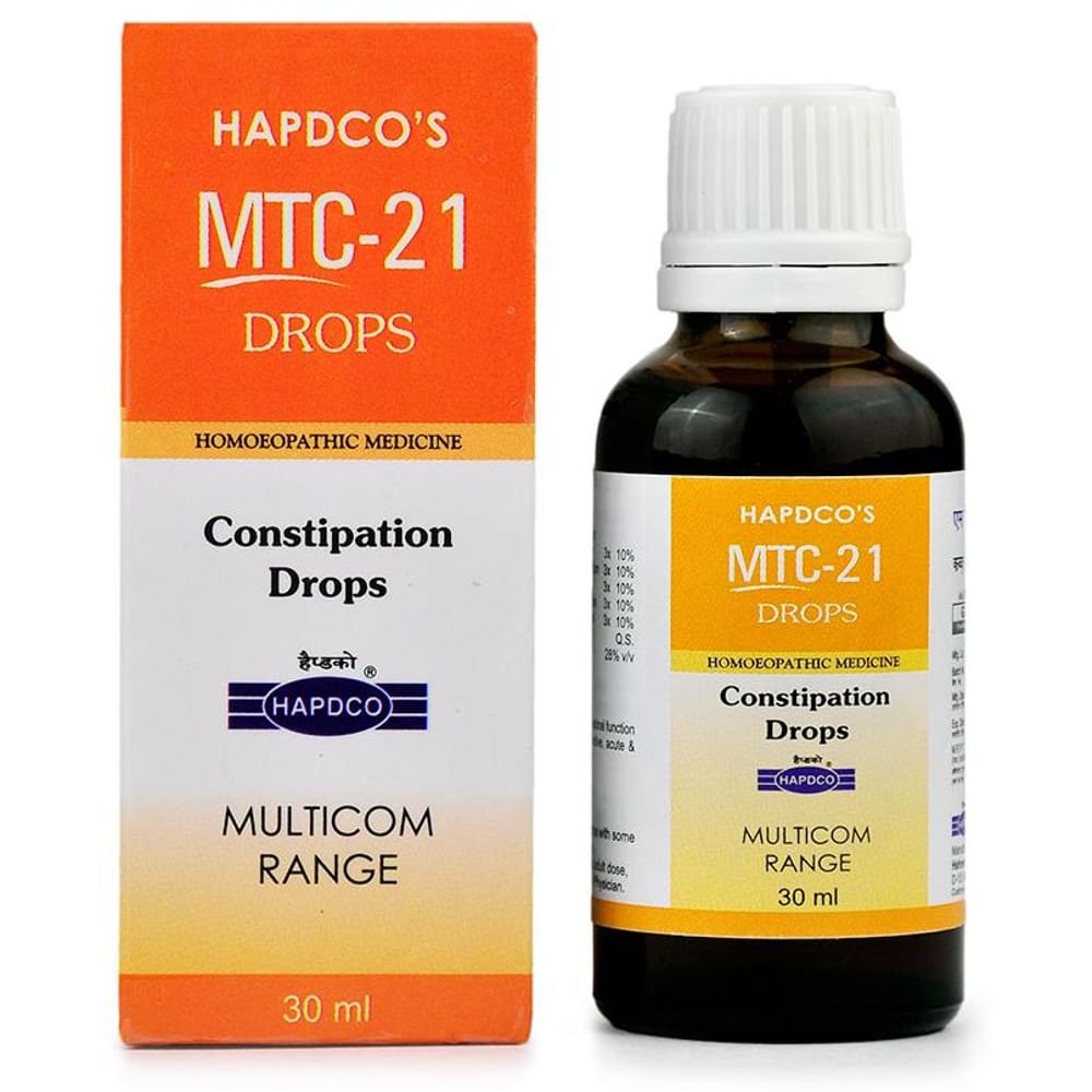Hapdco MTC-21 Constipation Drop Hapdco MTC-21 Constipation Drop