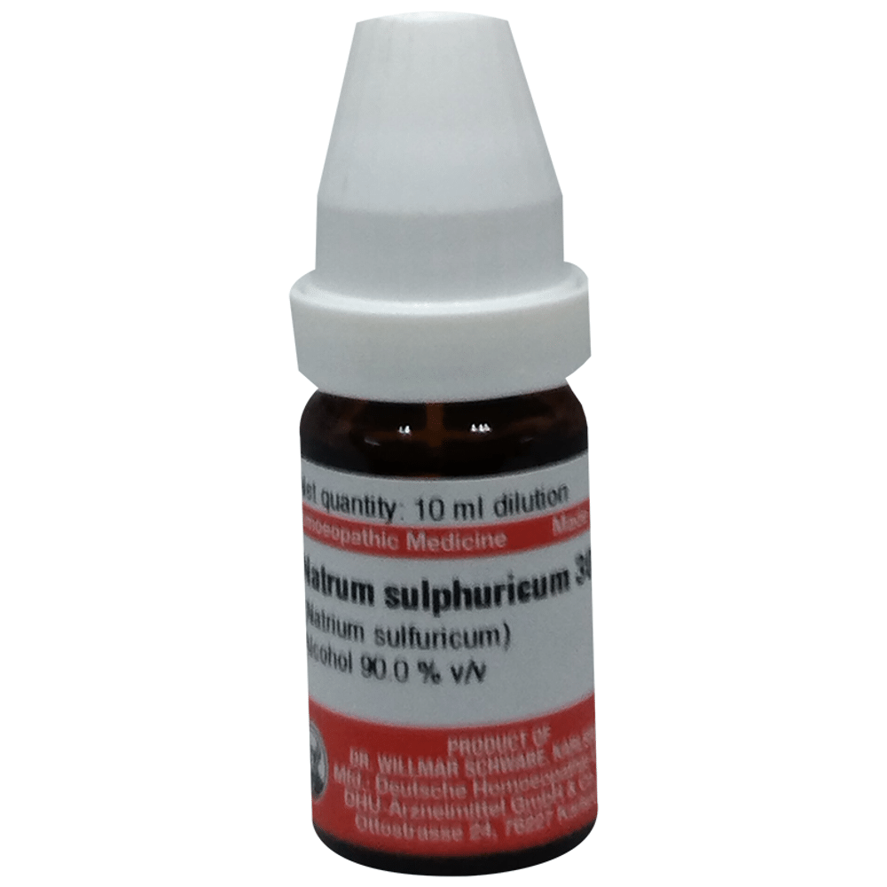 Dr Willmar Schwabe Germany Natrum Sulphuricum Dilution 30 Dr Willmar Schwabe Germany Natrum Sulphuricum Dilution 30