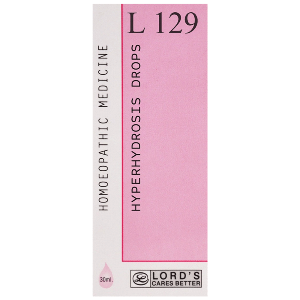 Lord's L 129 Hyperhydrosis Drop Lord's L 129 Hyperhydrosis Drop