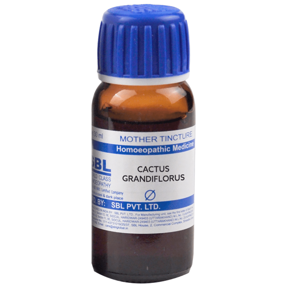SBL Cactus Grandiflorus Mother Tincture Q SBL Cactus Grandiflorus Mother Tincture Q