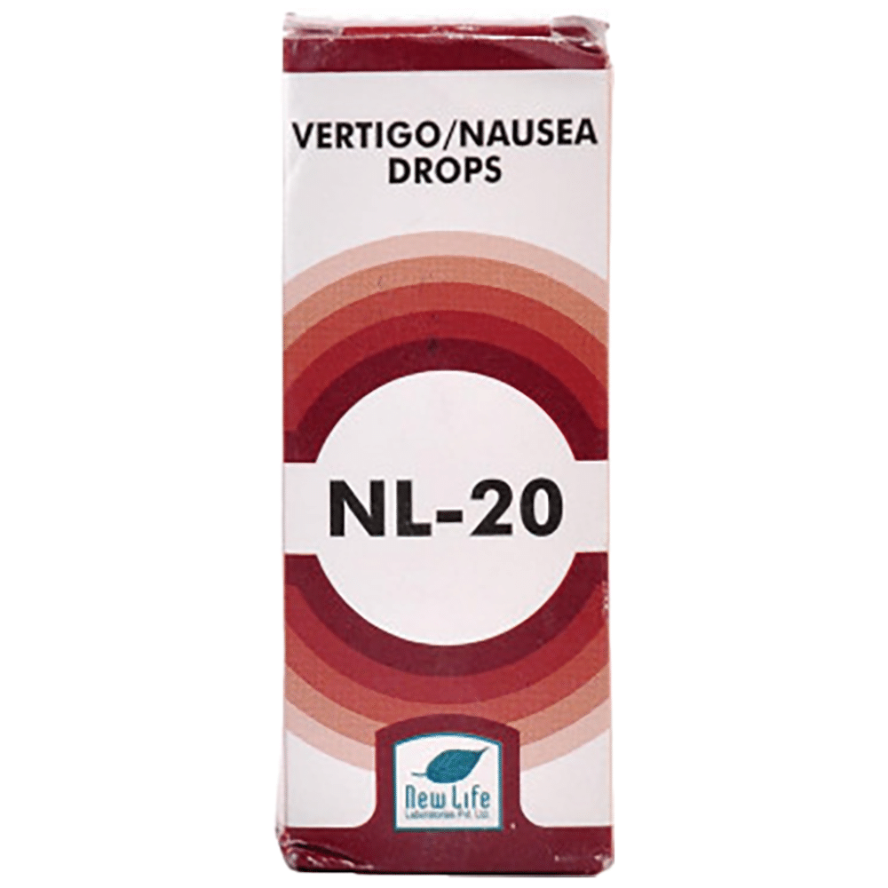 New Life NL 20 Vertigo/Nausea Drop New Life NL 20 Vertigo/Nausea Drop