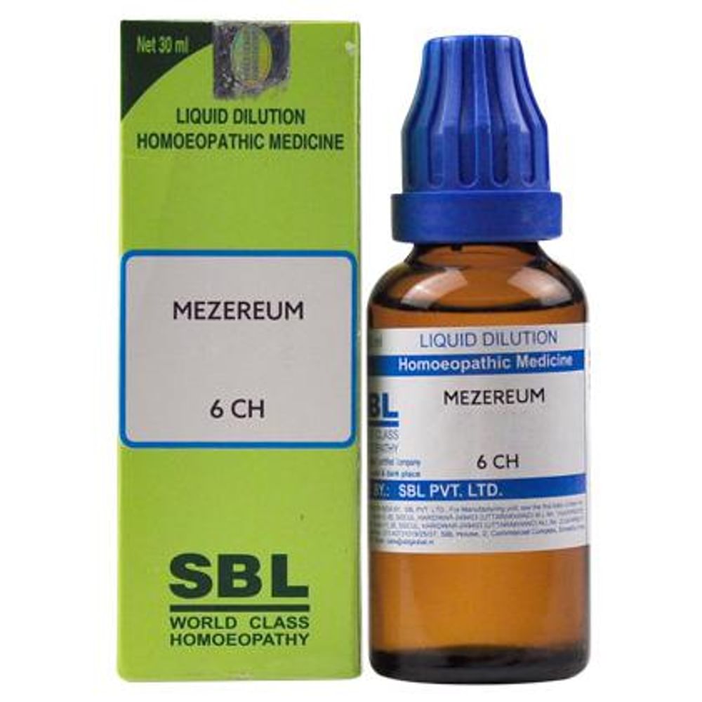 SBL Mezereum Dilution 6 CH SBL Mezereum Dilution 6 CH