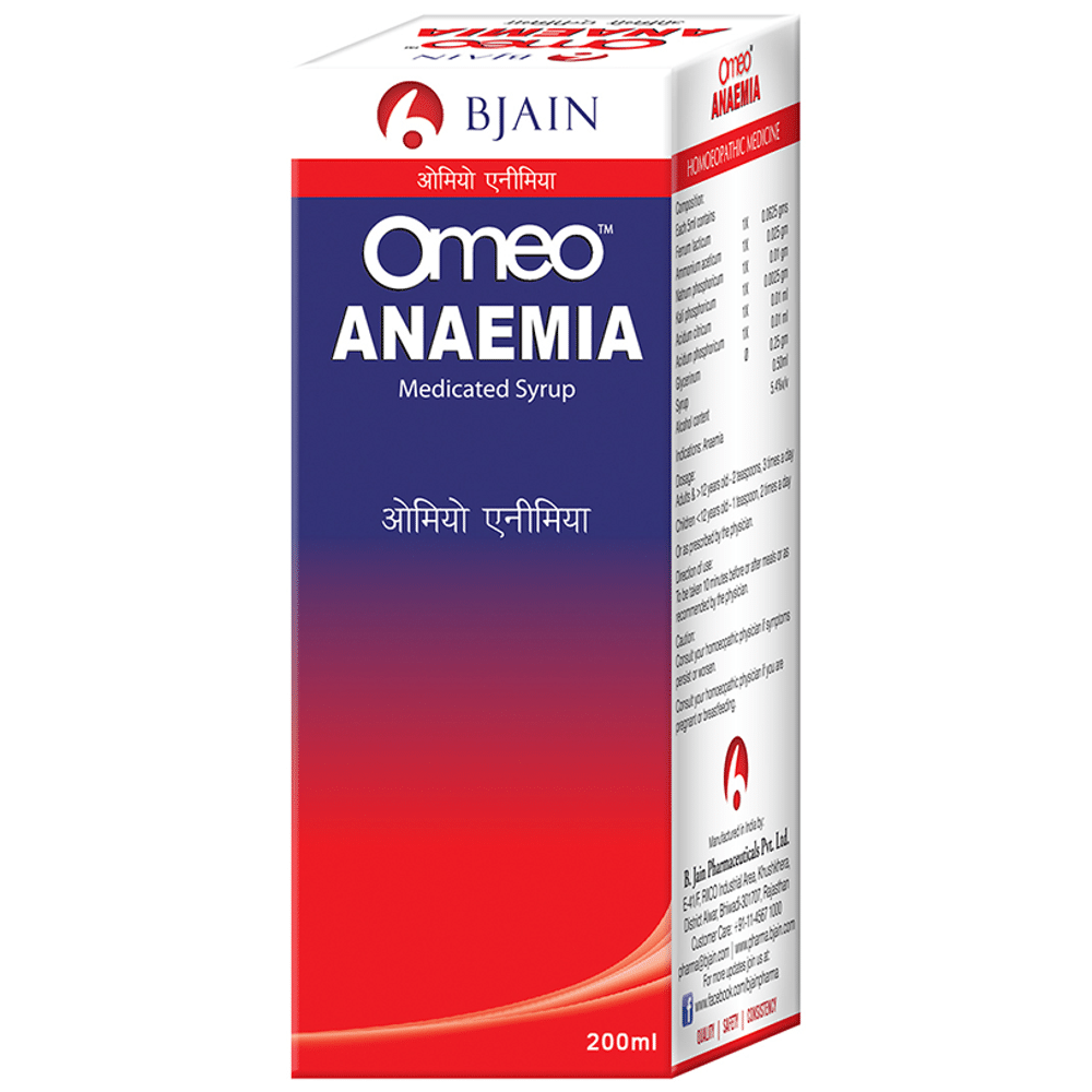 Bjain Omeo Anaemia Syrup