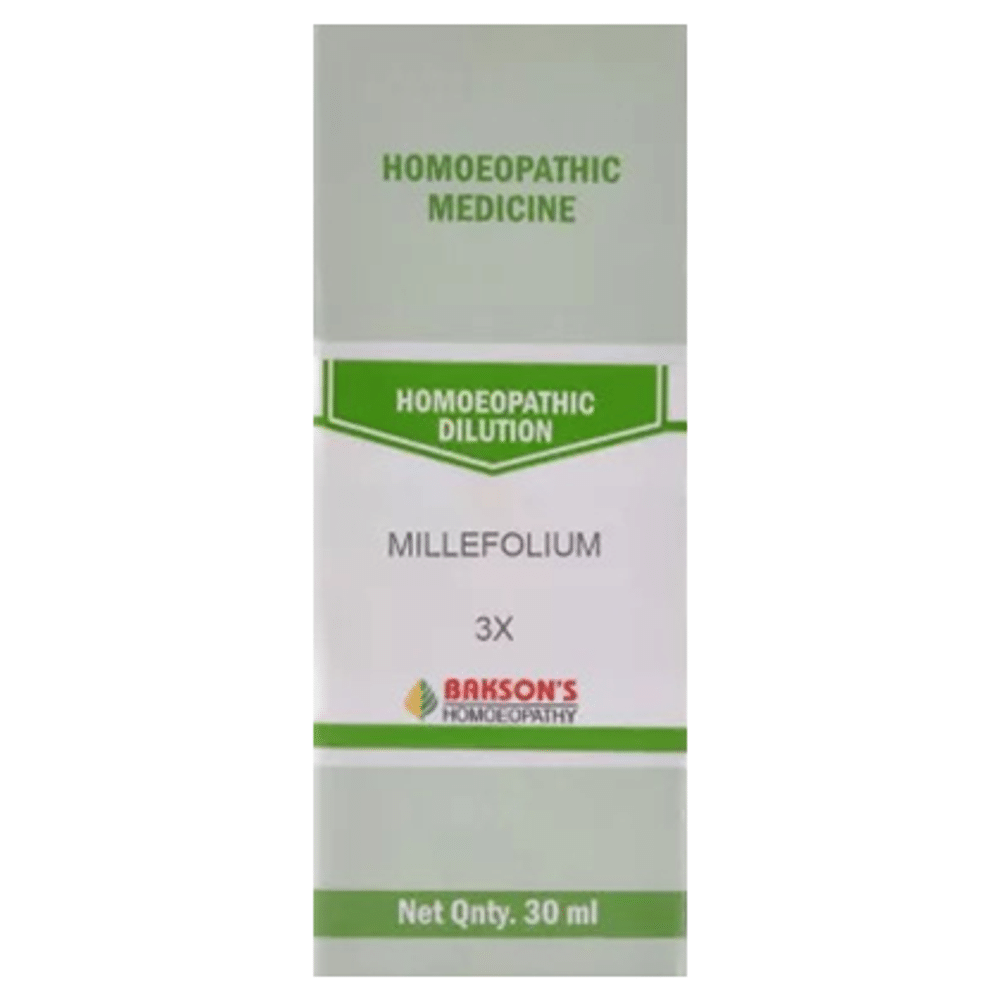 Bakson's Homeopathy Millefolium Dilution 3X