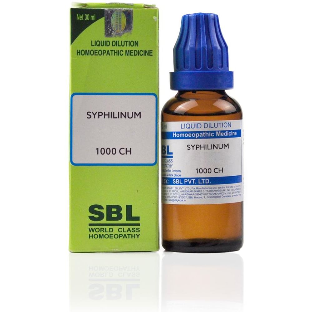 SBL Syphilinum Dilution 1000 CH SBL Syphilinum Dilution 1000 CH