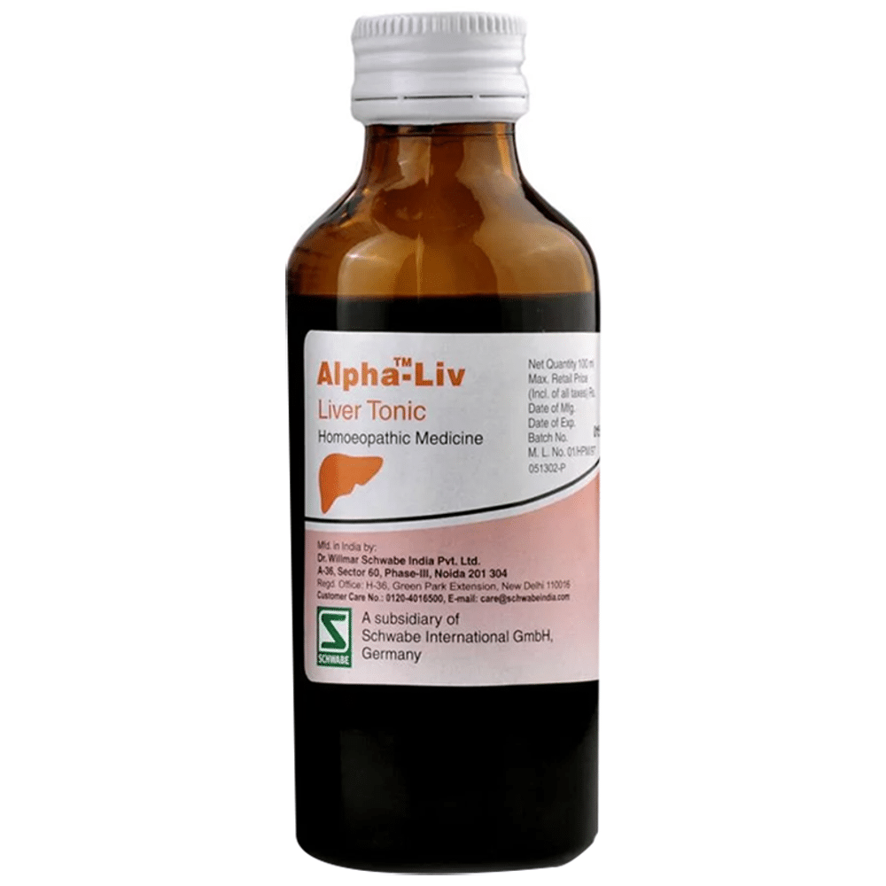 Dr Willmar Schwabe India Alpha-Liv Liver Tonic Dr Willmar Schwabe India Alpha-Liv Liver Tonic